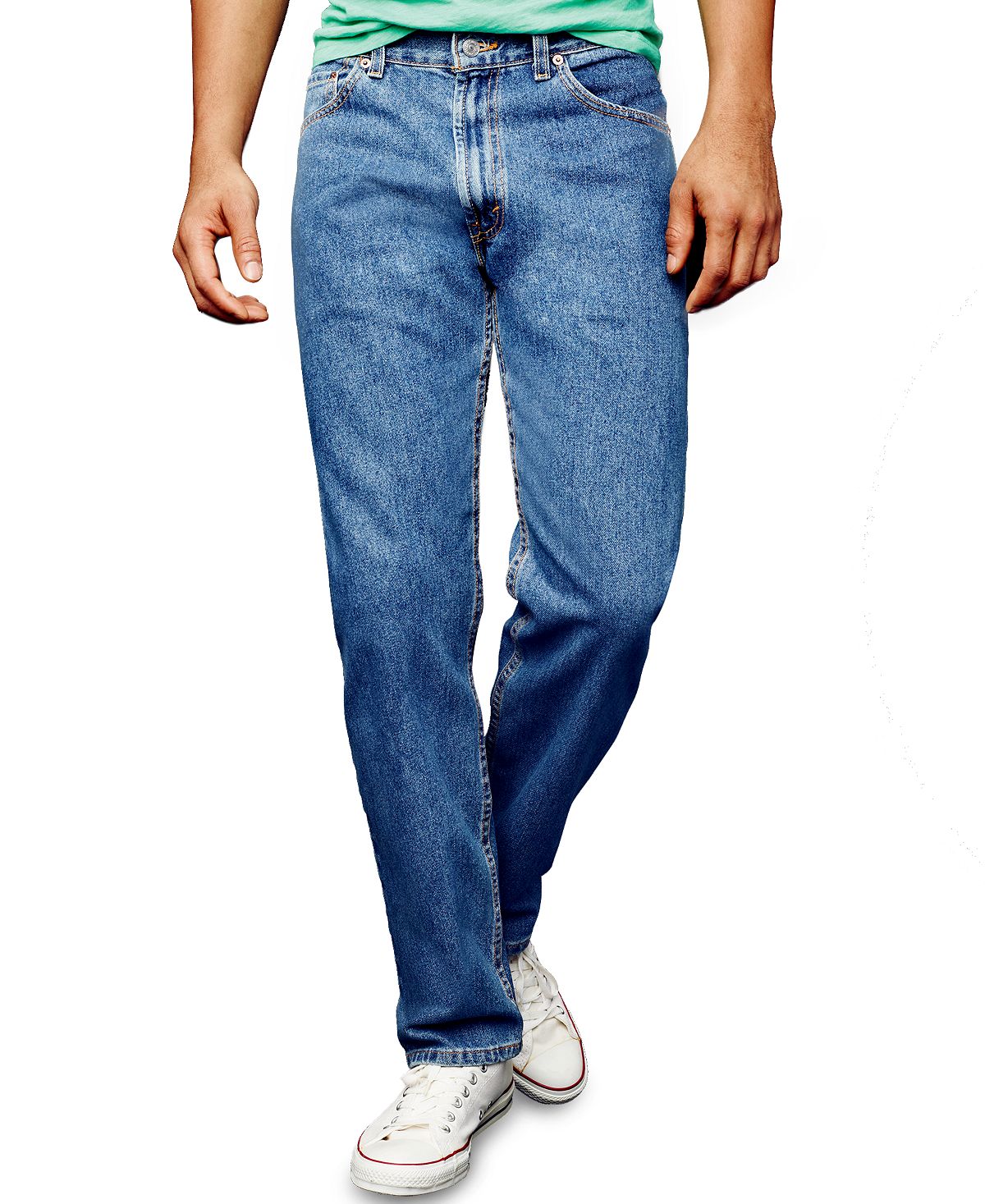 Мужские неэластичные джинсы прямого кроя 505 стандартного кроя Levi's, мульти