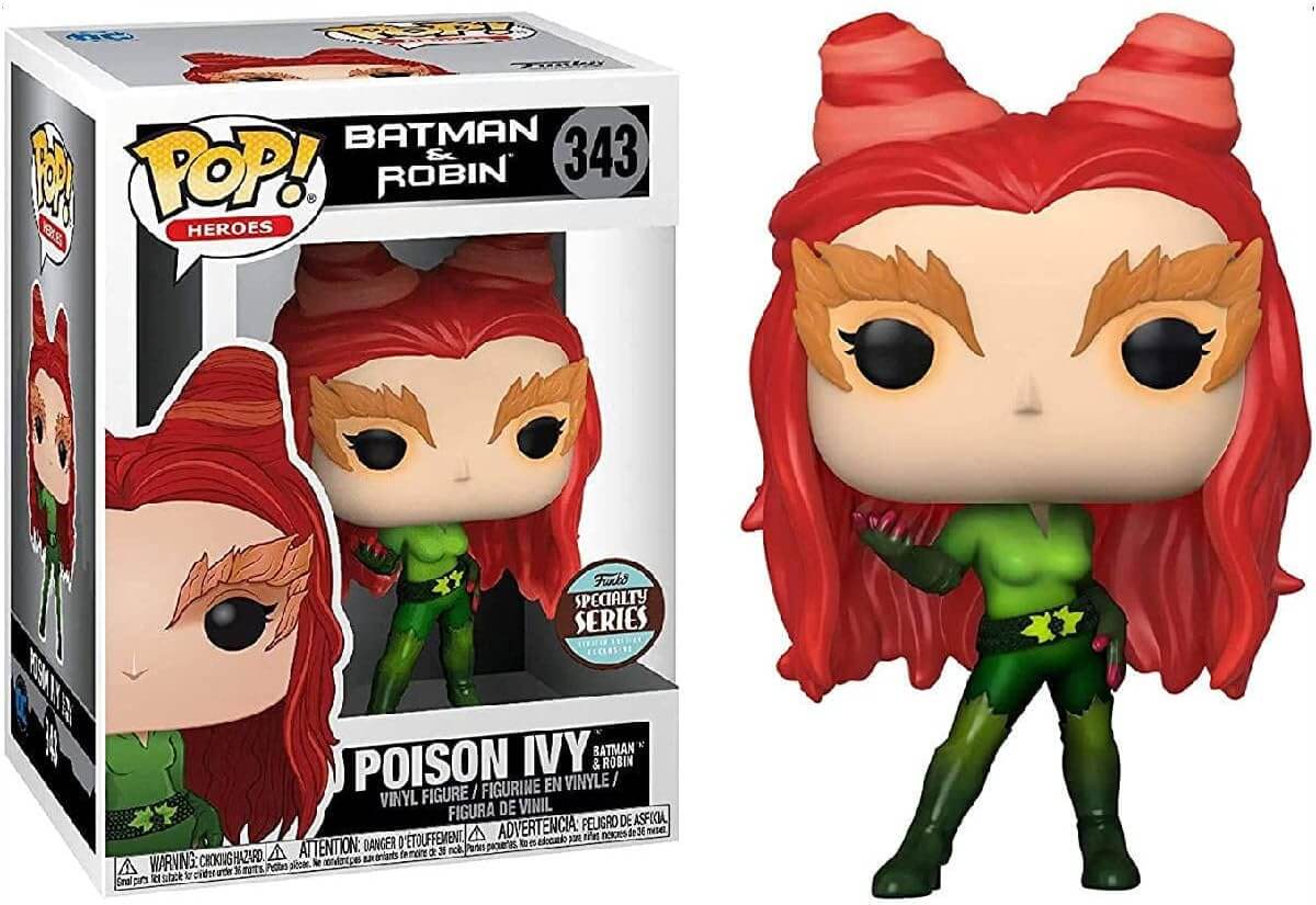 Фигурка Funko POP! Heroes: Poison Ivy Batman & Robin фигурка funko pop heroes dc poison ivy 495
