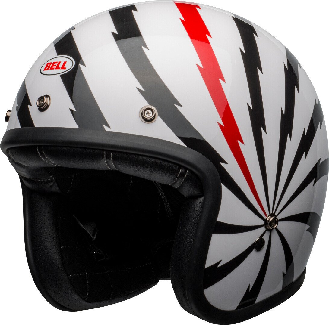 

Шлем Bell Custom 500 DLX SE Vertigo, белый/черный/красный
