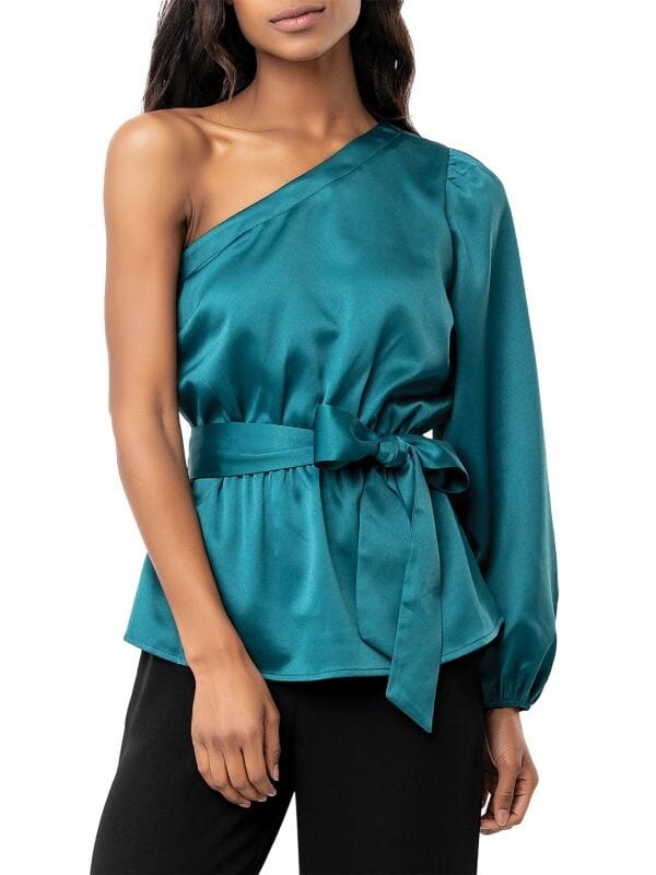 

Топ Gibsonlook x Cassie of Hi Sugarplum на одно плечо, storm