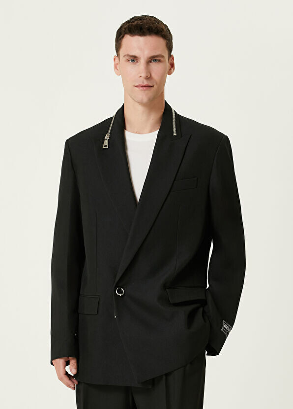 

Куртка с воротником Versace Jeans Couture, черный