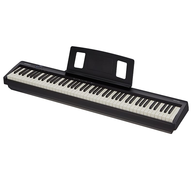 Цифровое пианино Roland FP-10 — черное цифровое пианино с аксессуарами roland fp 10 bk bundle 2