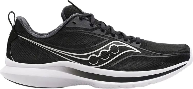 

Кроссовки Saucony Wmns Kinvara 13 Wide Black Silver, черный