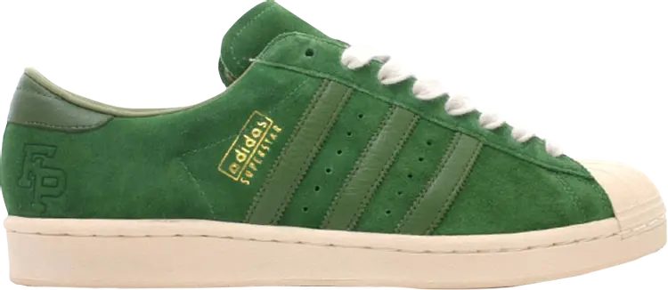 

Кроссовки Adidas Footpatrol x Superstar '35th Anniversary', зеленый