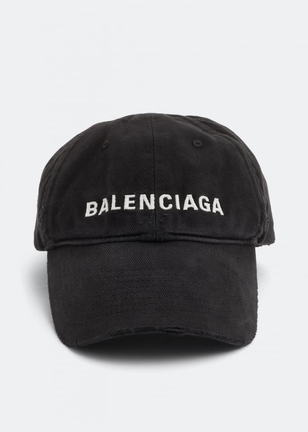 цена Кепка BALENCIAGA Logo cap, черный