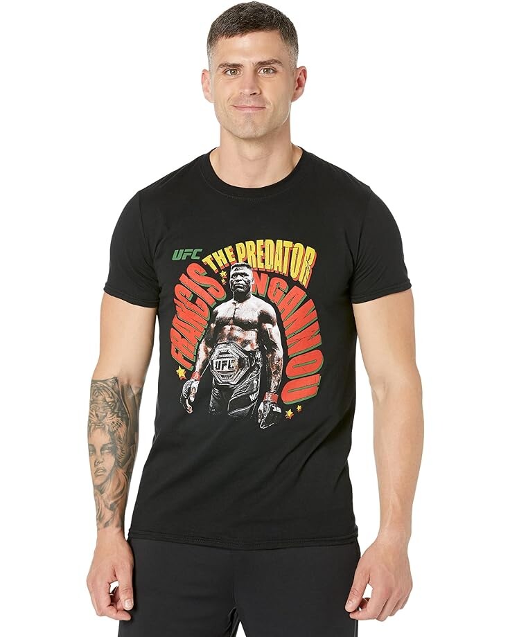 

Футболка UFC Francis Ngannou Big Time Vintage, черный