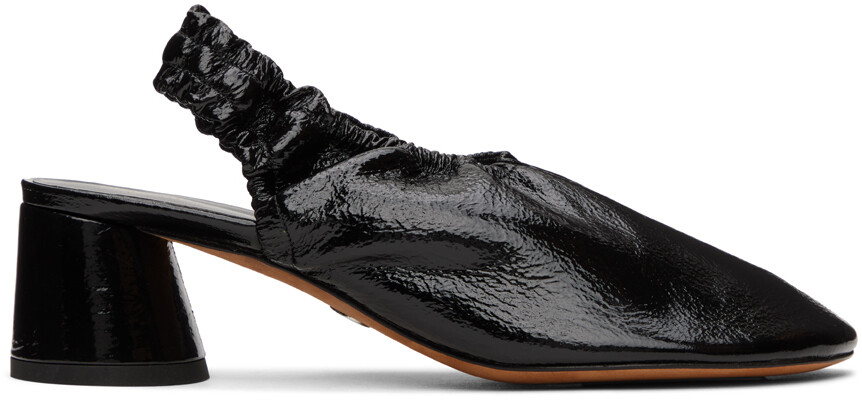 

Черные перчатки на каблуках Proenza Schouler