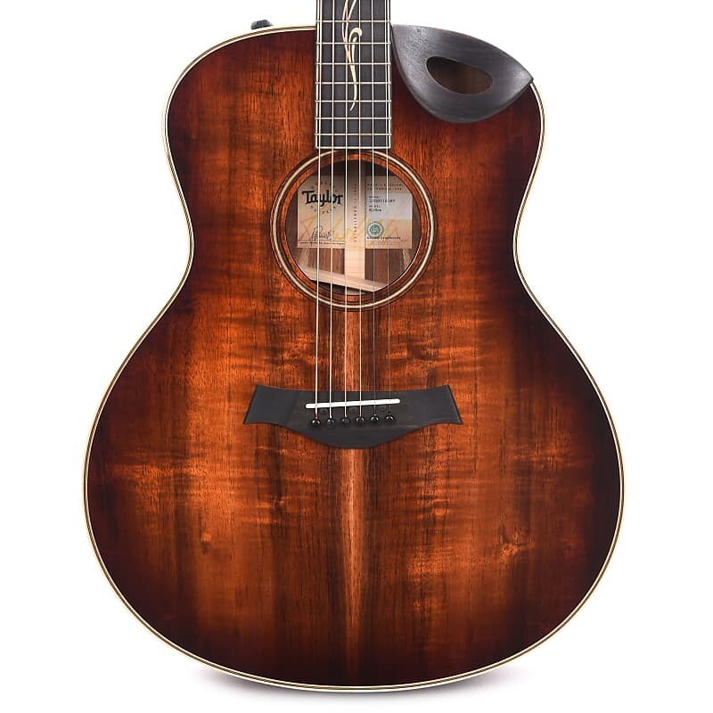 

Taylor K26ce Grand Symphony Koa Shaded Edgeburst ES2 с вырезом Soundport (серийный номер 1208012087)