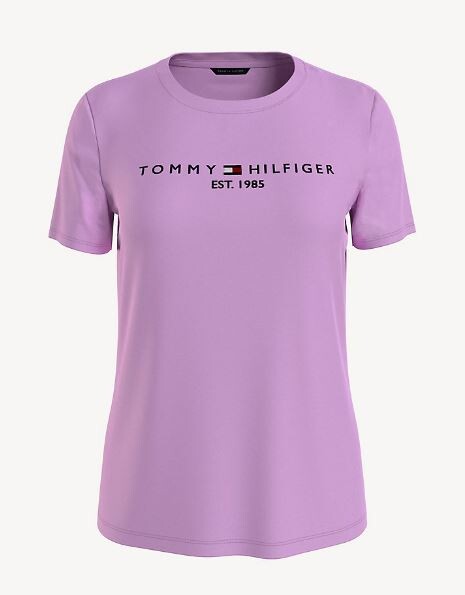 

Футболка с логотипом Tommy Hilfiger Tommy Logo, фиолетовый