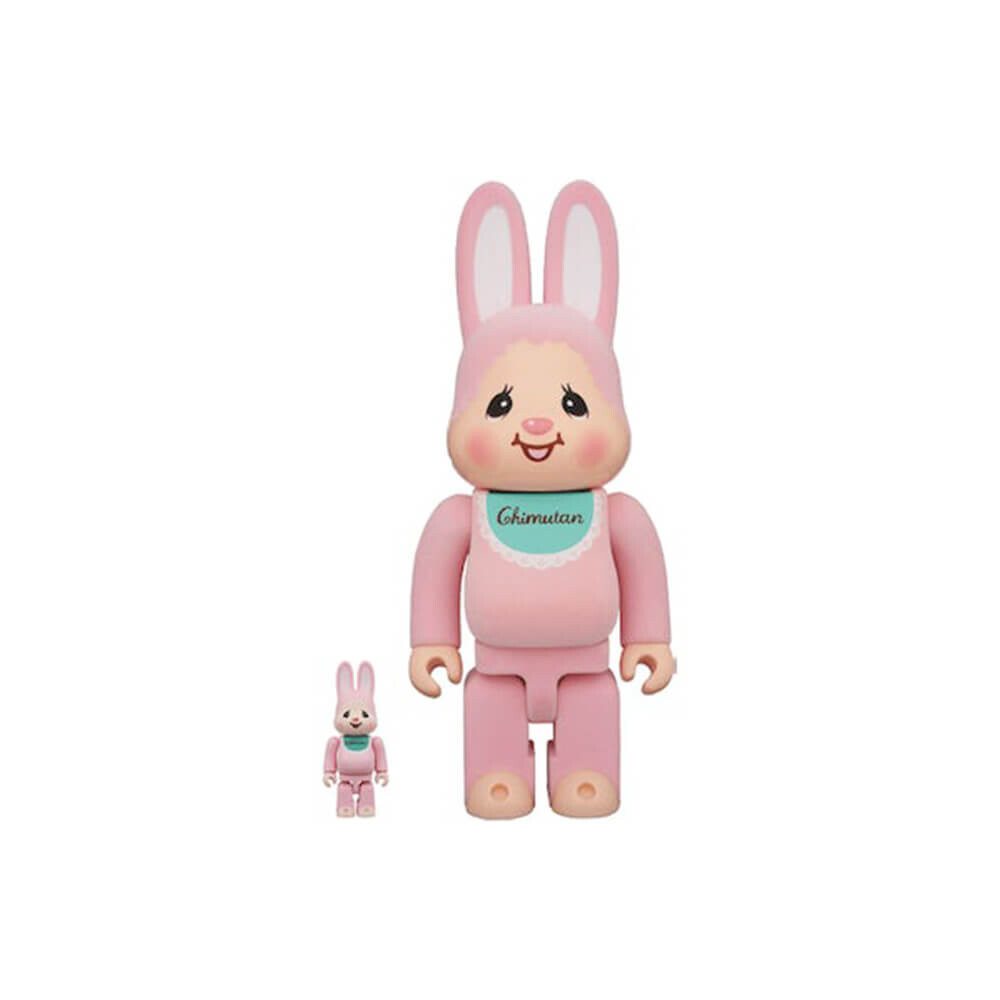 

Фигурка Bearbrick Rabbrick Rabbit Chimtan 100% & 400% Set, розовый