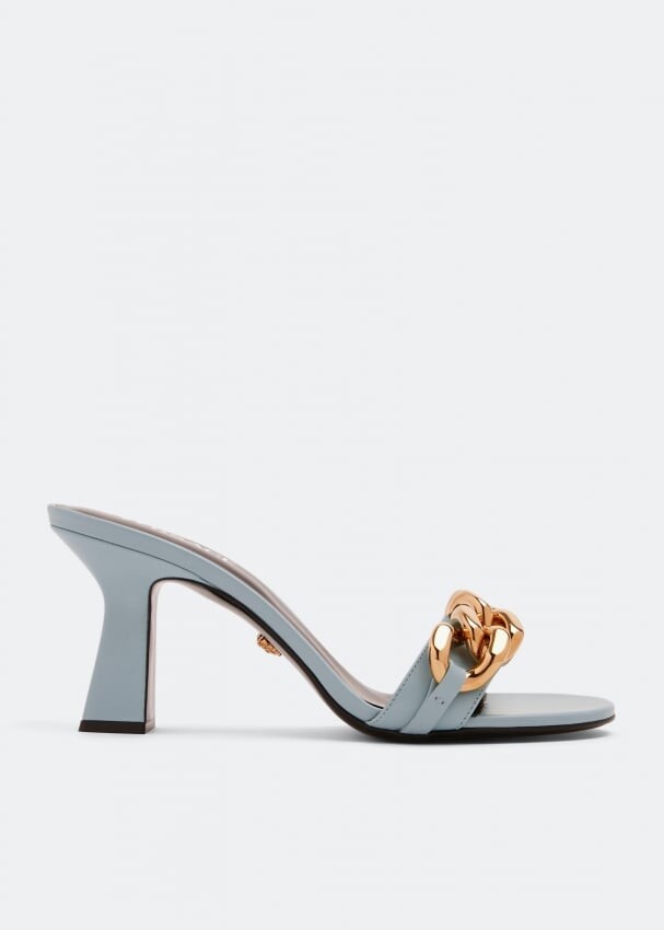 

Сандалии VERSACE Medusa chain sandals, синий
