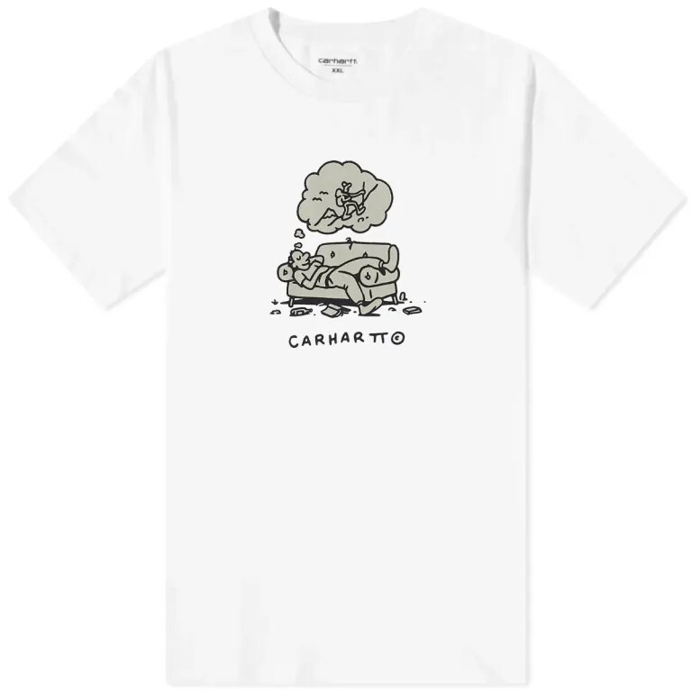 

Футболка Carhartt WIP Other side, белый