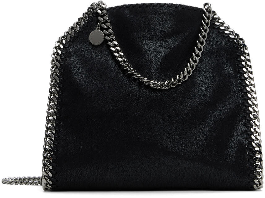 

Черная мини-сумка через плечо Falabella Stella McCartney