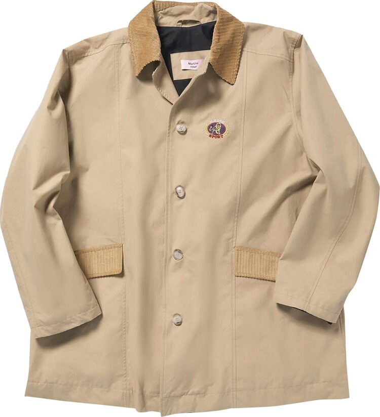 

Куртка Martine Rose Hanging Sports Casual Jacket 'Beige', загар, Коричневый