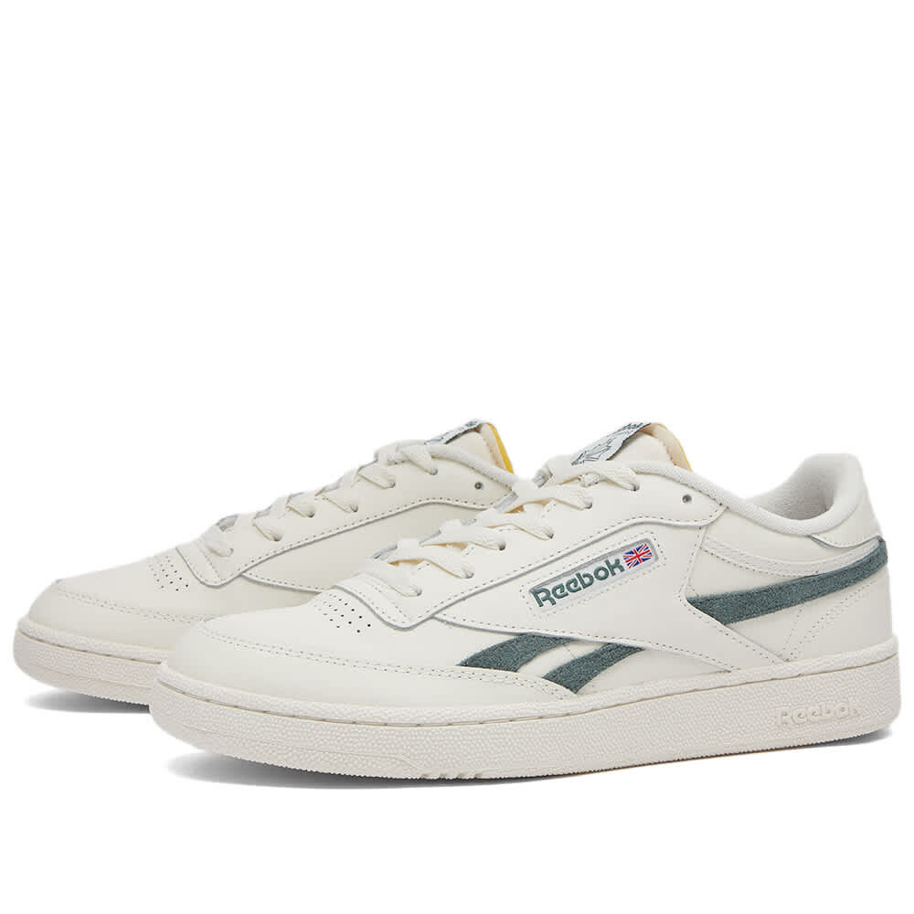 

Кроссовки Reebok Club C Revenge, белый/зеленый