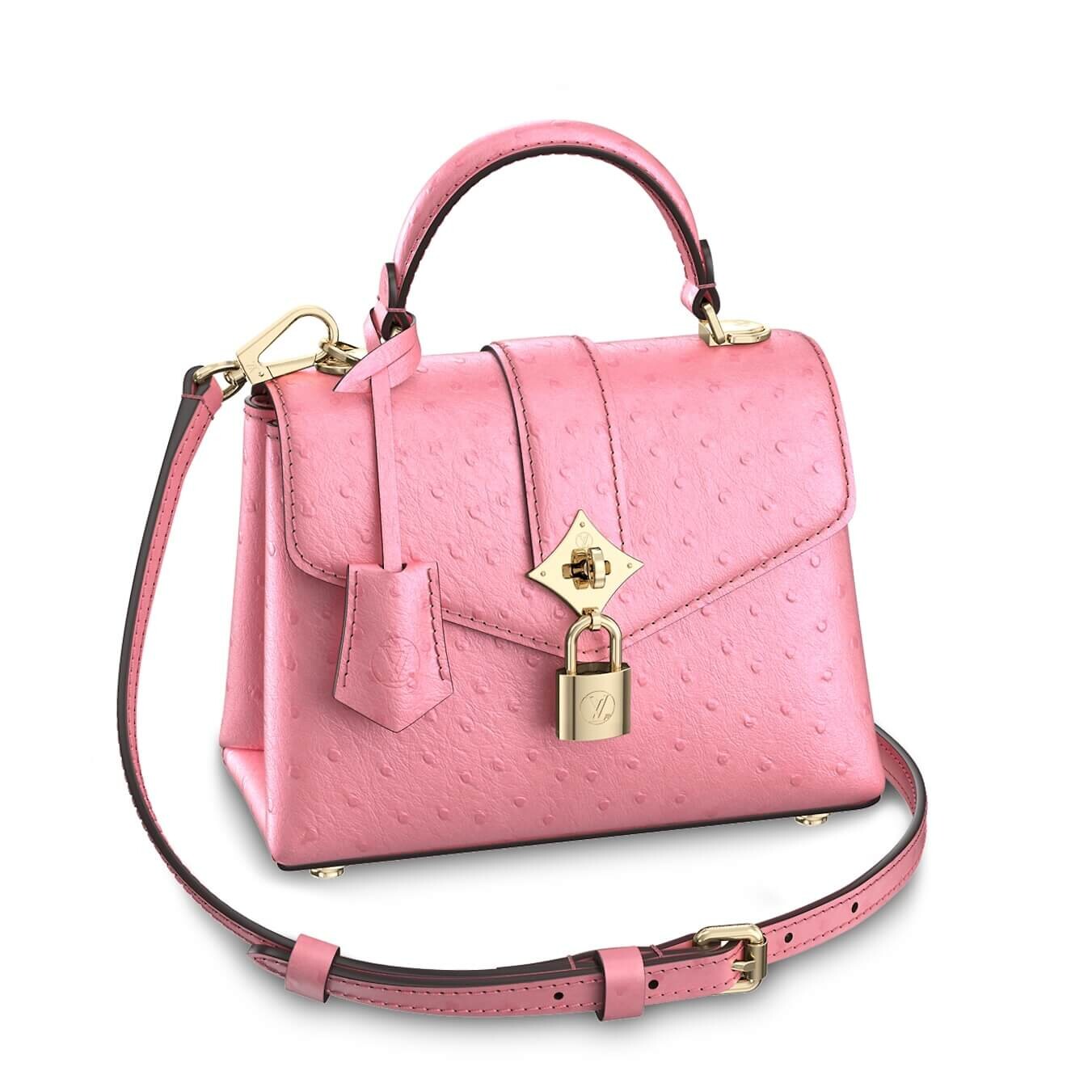 

Сумка-тоут Louis Vuitton Exotic Rose Des Vents Mini, нежно-розовый