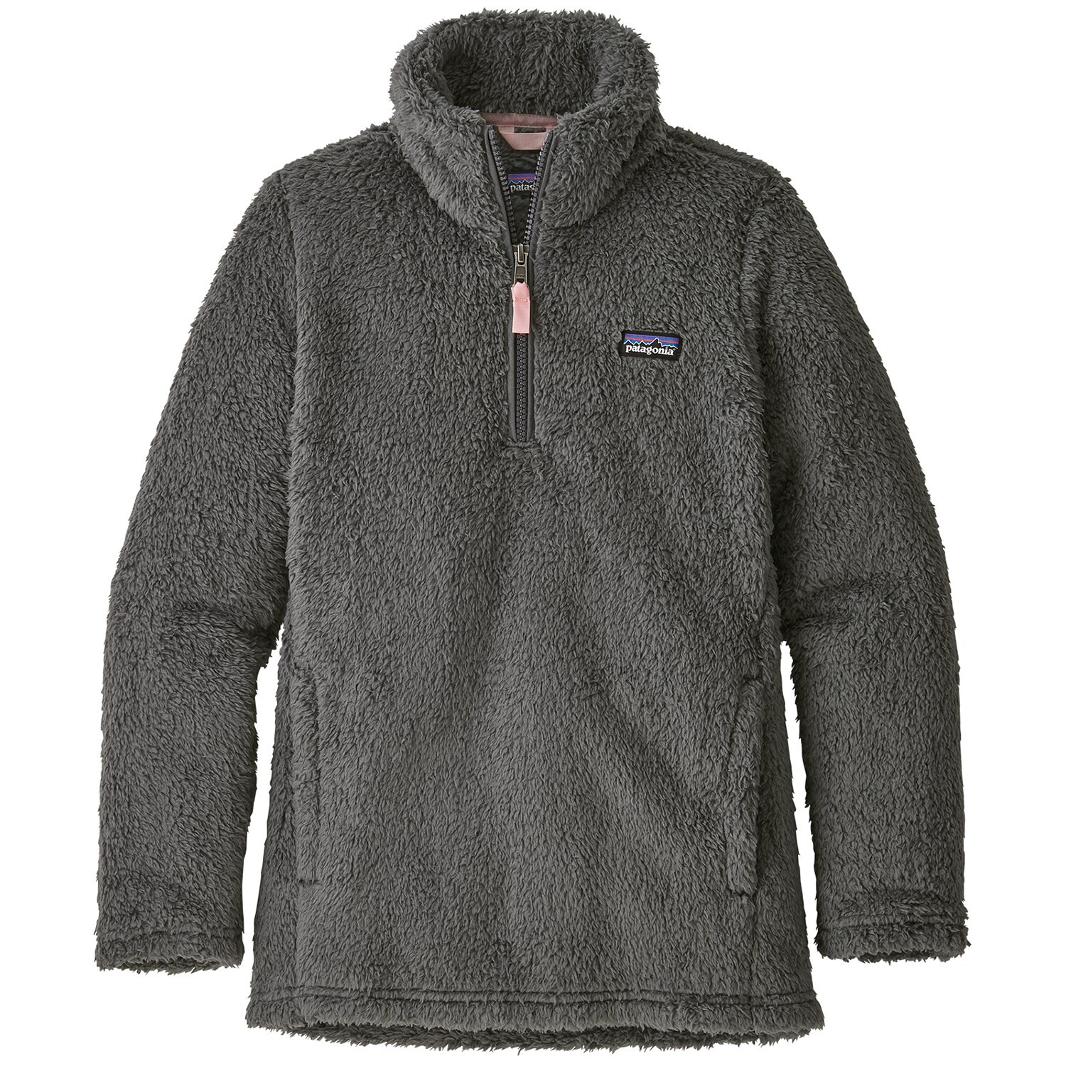 

Куртка Patagonia для девочек флисовая, серый