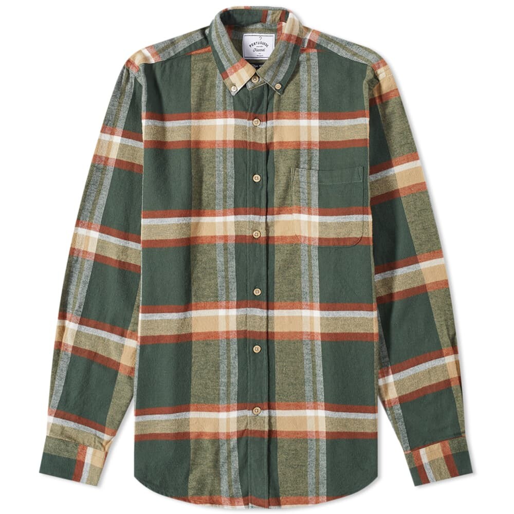 

Рубашка Portuguese Flannel Farm Button Down Check Shirt