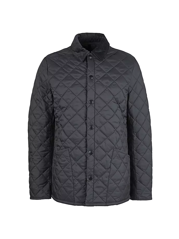 

Стеганая куртка Barbour Heritage Liddesdale Barbour, цвет charcoal