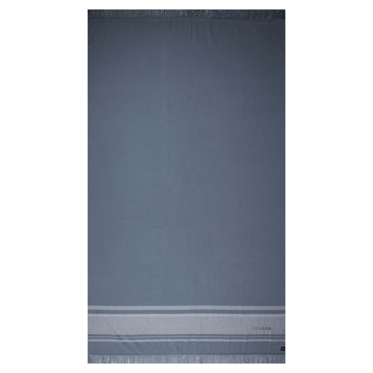 

Пляжное полотенце Fouta Powders 170 × 100 см OLAIAN, серо-голубой
