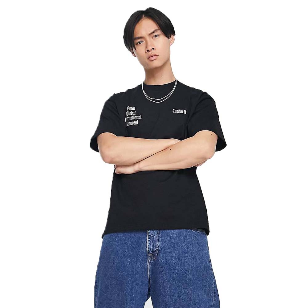 

Футболка Carhartt WIP letterman, черный