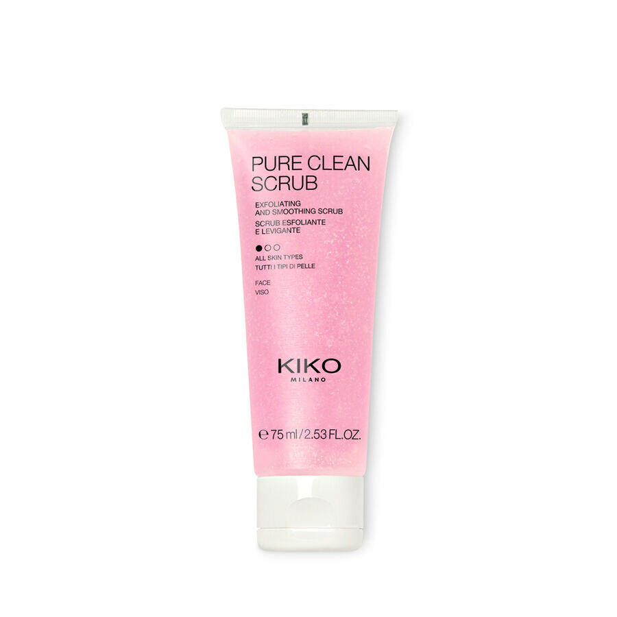 

Kiko Milano Pure Clean отшелушивающий и разглаживающий скраб для лица, 75 мл