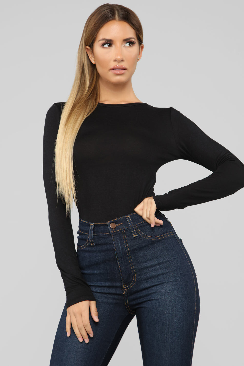 

Топ Fashion Nova T10034, черный