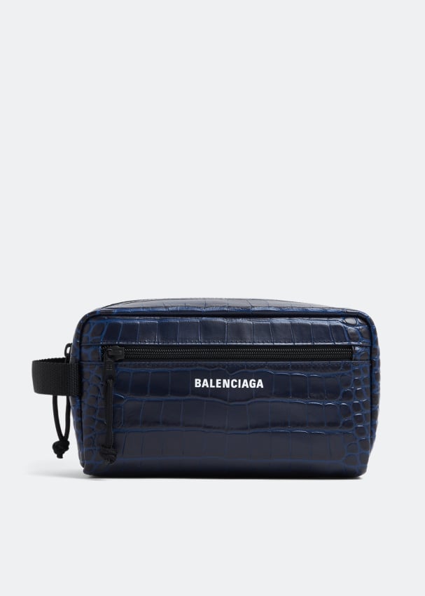 

Сумка BALENCIAGA Explorer toiletry bag, синий