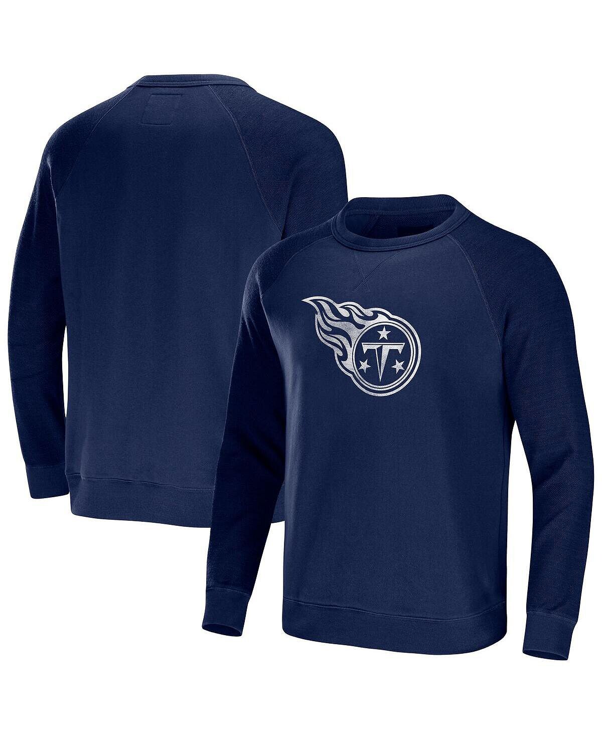 

Мужская коллекция nfl x darius rucker by navy tennessee titans флисовый пуловер толстовка с регланами Fanatics, синий