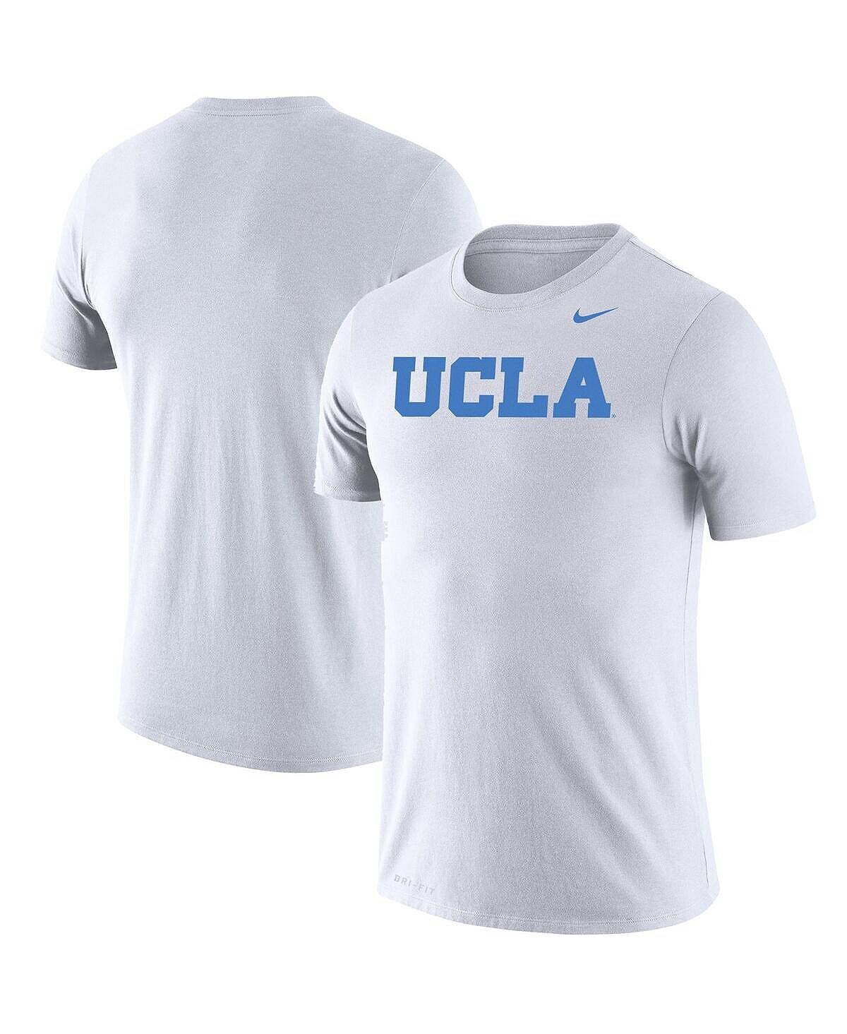 

Мужская белая футболка ucla bruins school logo legend performance Nike, белый