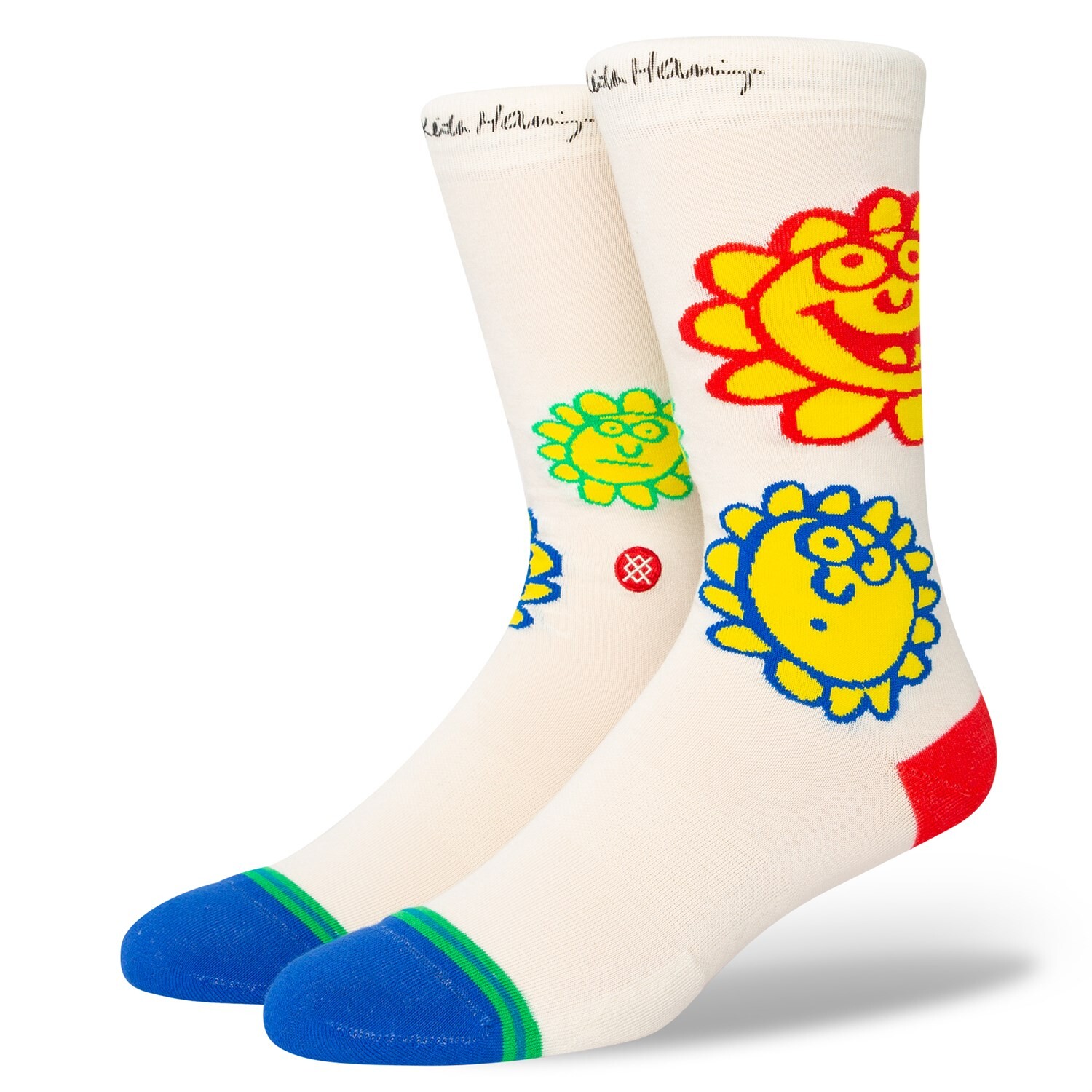 

Носки Stance Happy Fields, белый