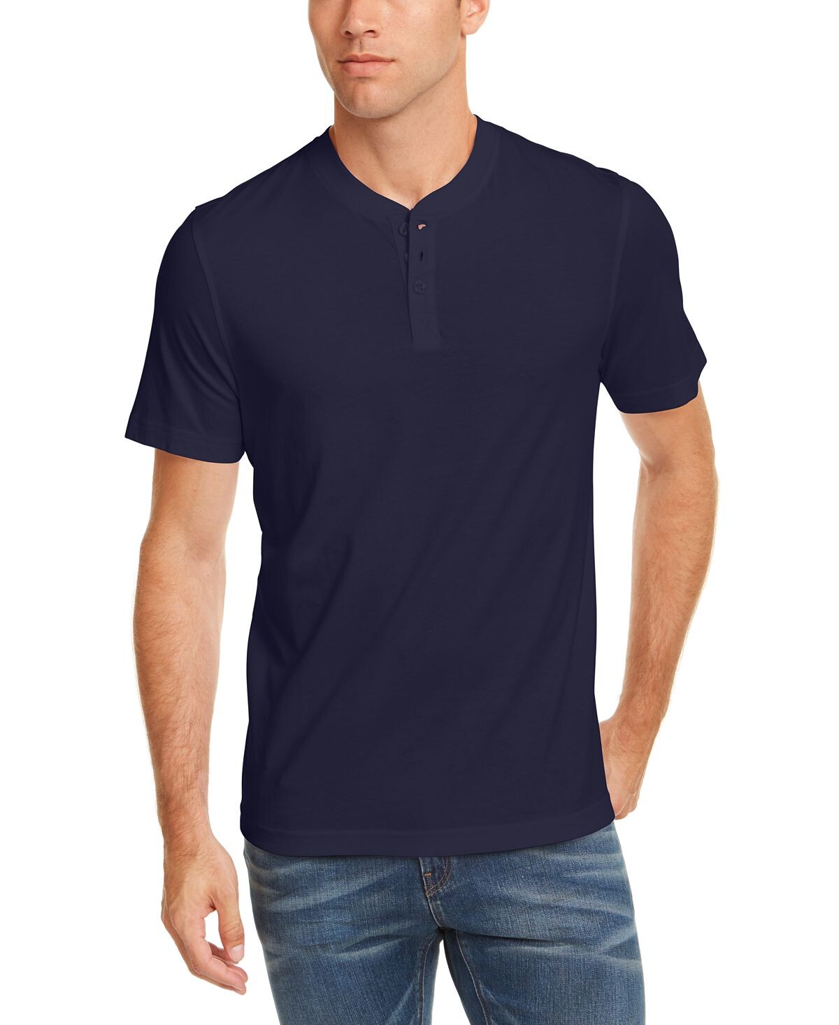 

Мужские кроссовки solid henley, созданные для macy's Club Room, темно-синий