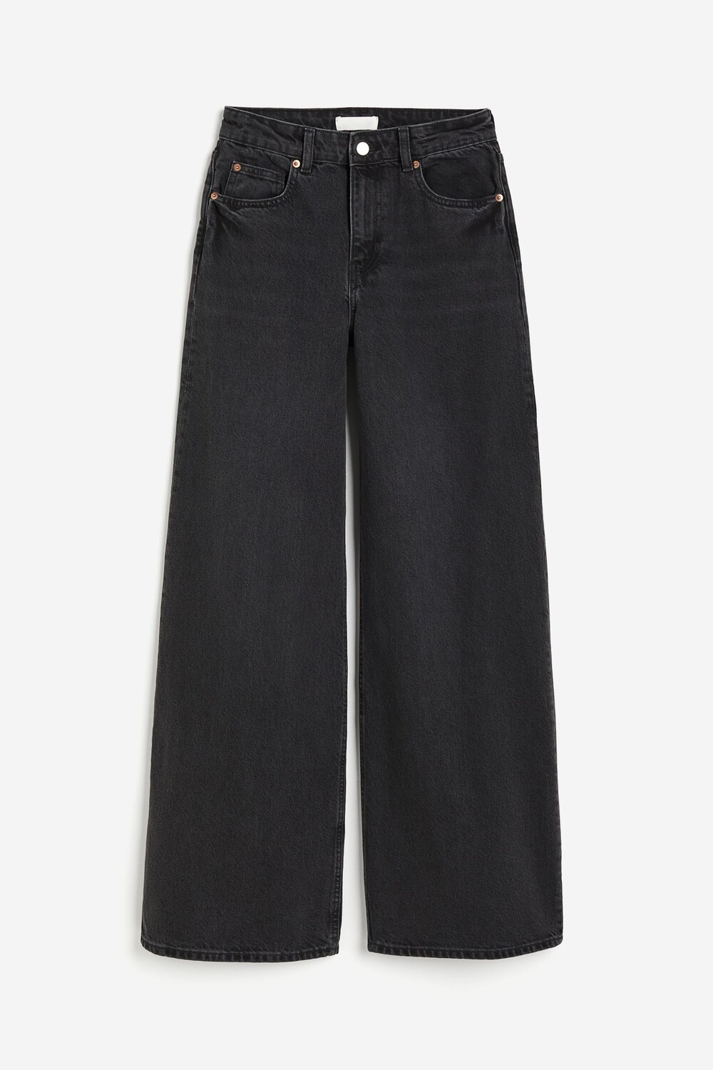 

Джинсы H&M Wide High, черный
