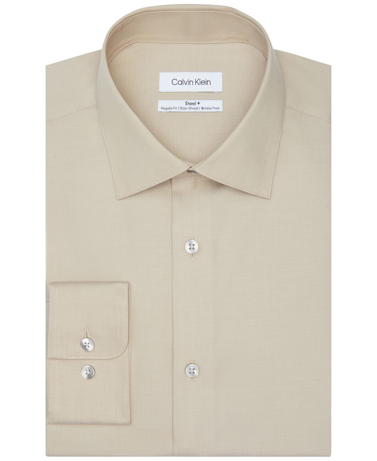 

Мужская рубашка calvin klein steel regular fit stain shield performance Calvin Klein