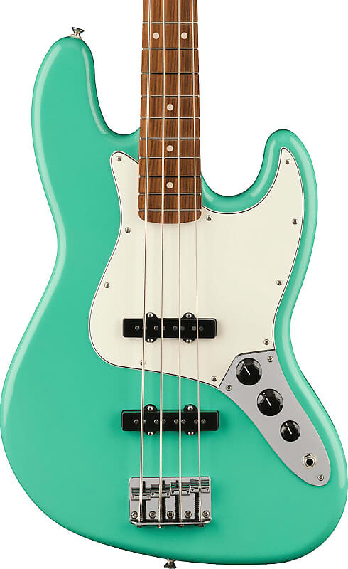

Басс гитара Fender Player Jazz Electric Bass. Pau Ferro Fingerboard, Sea Foam Green