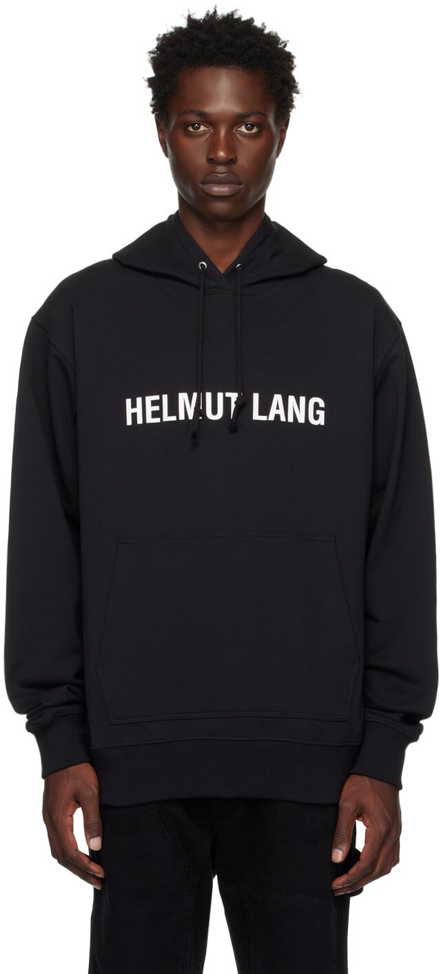 

Худи черного цвета Helmut Lang, Черный