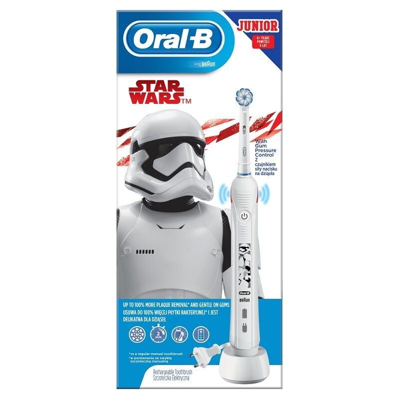 

Oral-B Junior Star Wars электрическая зубная щетка, 1 шт.