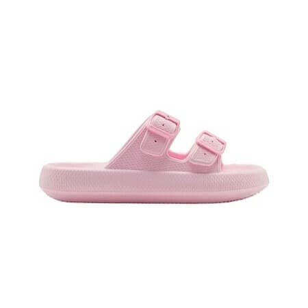 

Сандалии 8 by Yoox Rubber Double Strap Slides, светло-розовый
