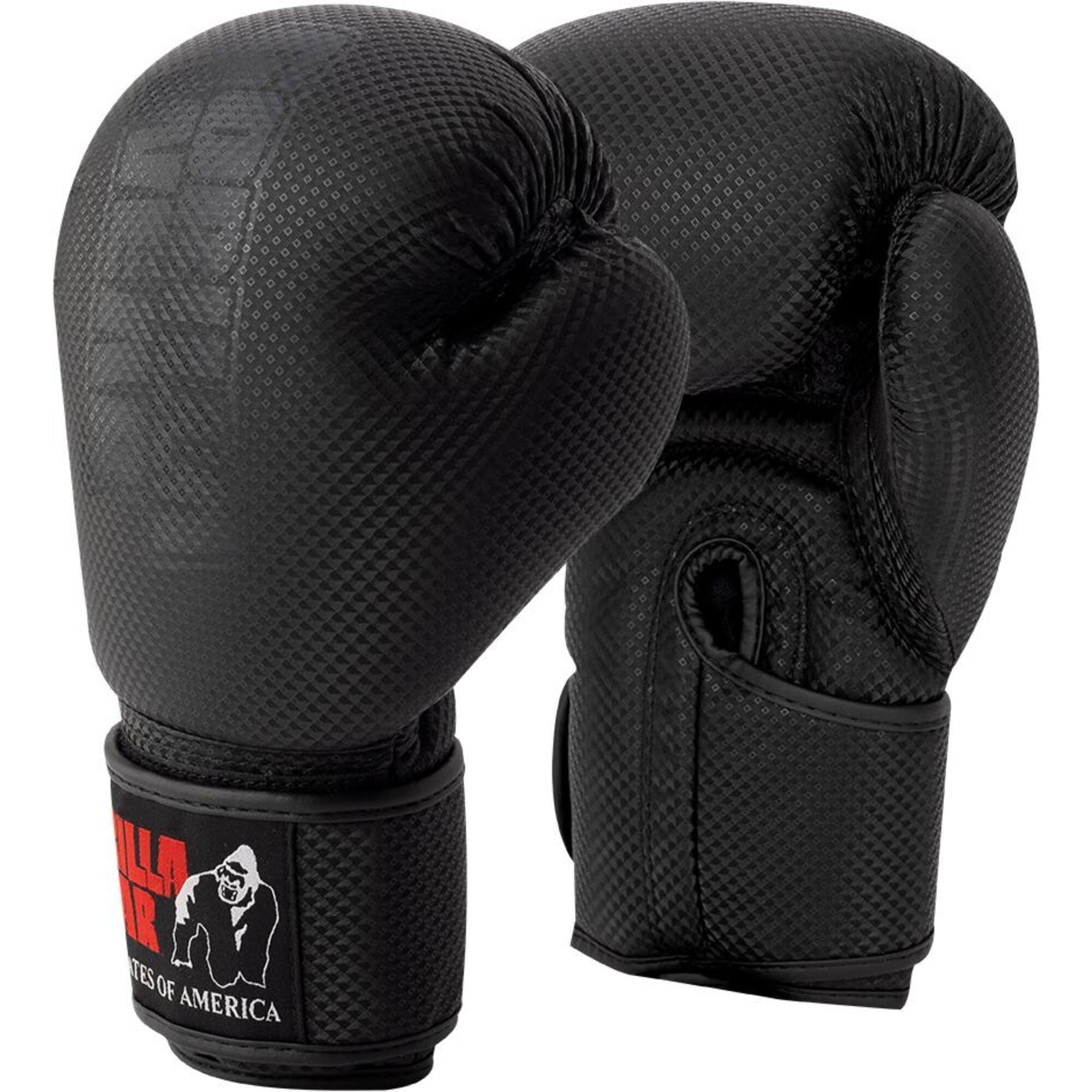 Боксерские перчатки Montello - черный GORILLA WEAR, черный