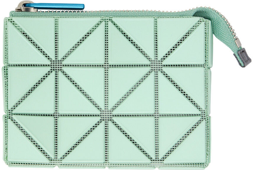 

Зеленый кошелек на молнии Cassette Bao Bao Issey Miyake
