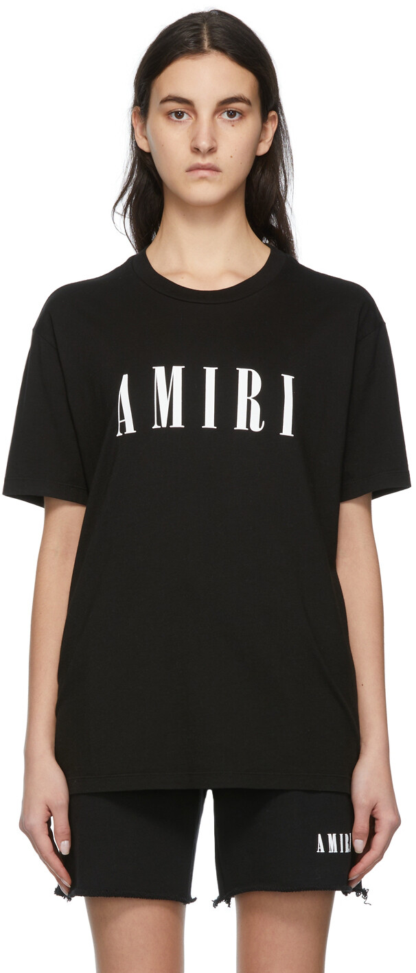 

Черная футболка с логотипом Core AMIRI