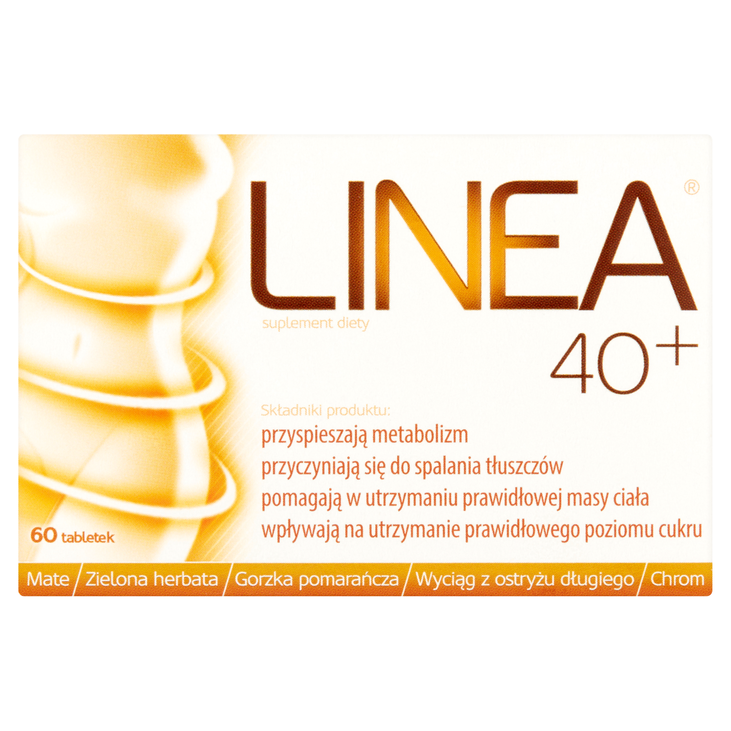 liporedium биологически активная добавка 60 таблеток 1 упаковка Linea 40+ биологически активная добавка, 60 таблеток/1 упаковка