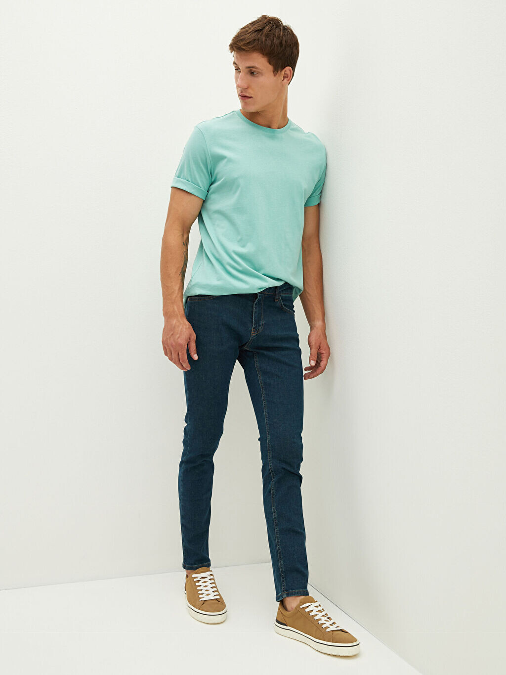 

Мужские джинсовые брюки 750 Slim Fit LCW Jeans