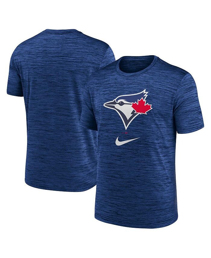 

Мужская футболка с логотипом Velocity Performance Royal Toronto Blue Jays Nike, синий