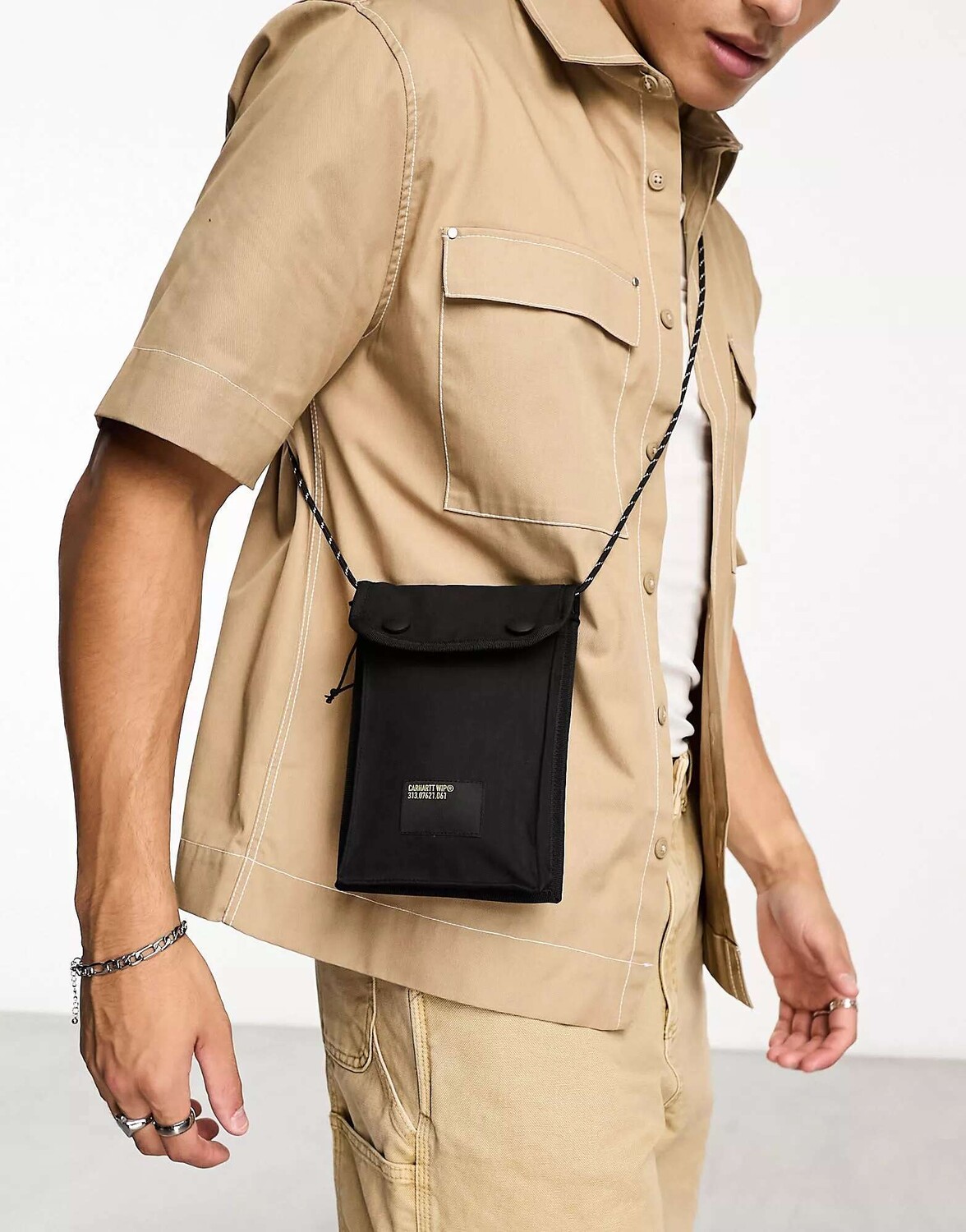 

Черная сумка на шею Carhartt WIP Haste