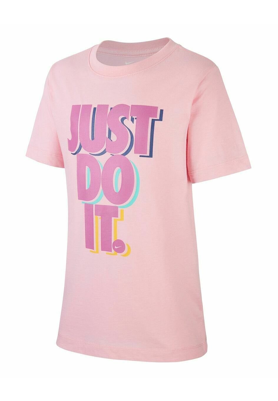 

Футболка с принтом Nike, розовая