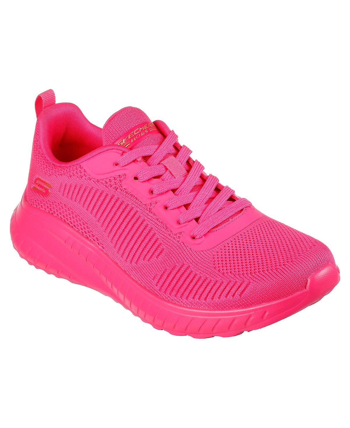 

Женские повседневные кроссовки Bobs Sport Squad Chaos — Cool Rhythms от Finish Line Skechers, розовый