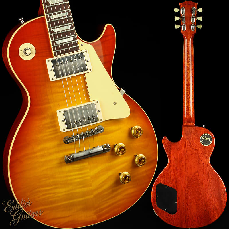 Электрогитара Gibson Custom Shop PSL '59 Les Paul Standard Reissue VOS Abilene Sunset Burst
