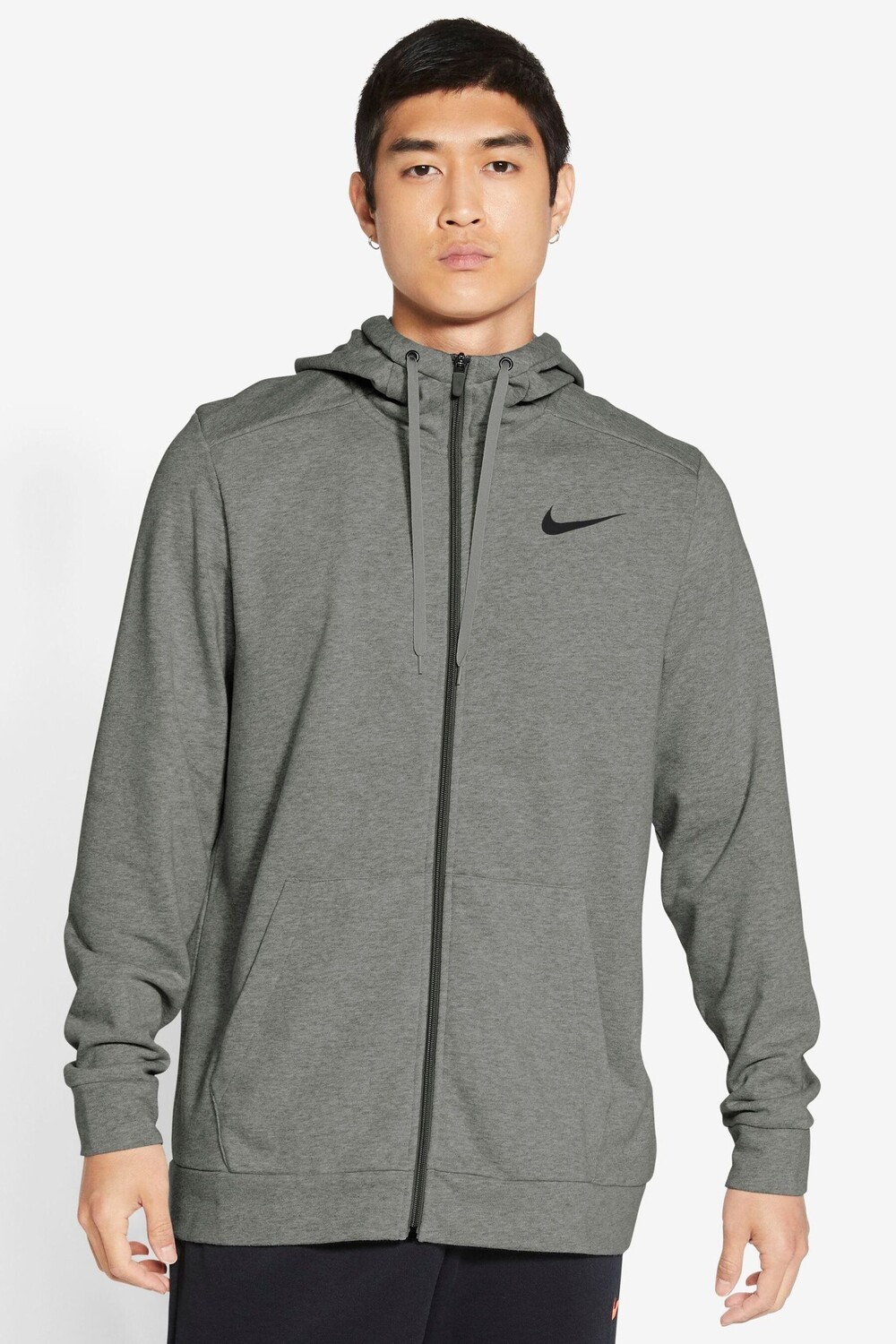 

Толстовка для тренировок Dri-FIT на молнии Nike, серый