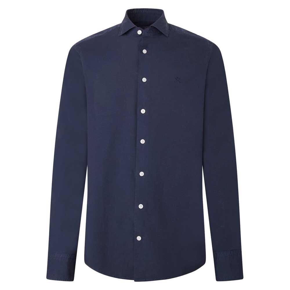 

Рубашка Hackett Essential Stretch Pop, синий